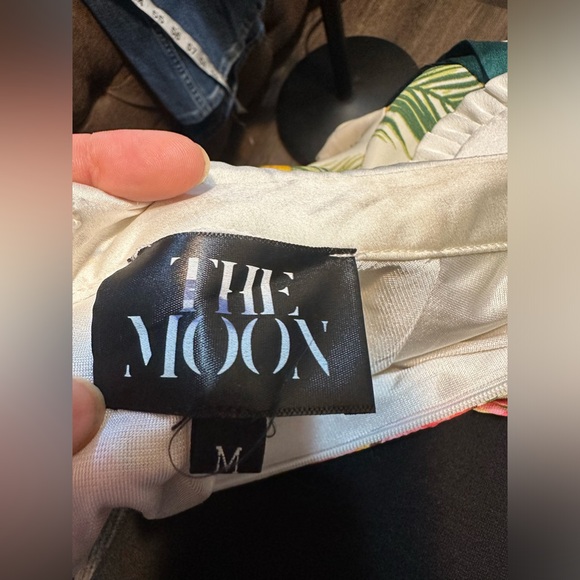 Babydoll Dress Floral  Collared dress tropical  sexy babydoll dress woman size m - Picture 7 of 9